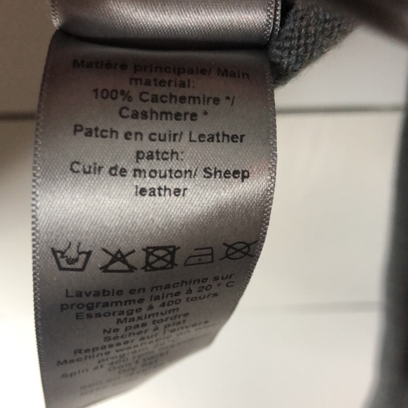 Zadig and Voltaire 100% Cashmere Vivi Patch Sweater Size XS - Picture 12 of 12